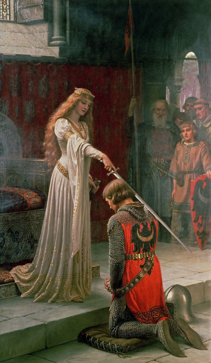 Accolade_by_Edmund_Blair_Leighton