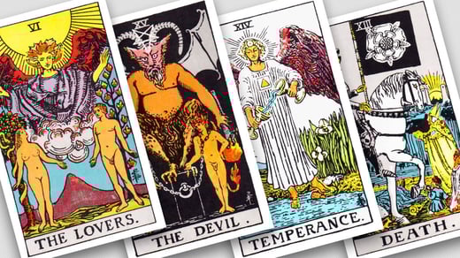 The Lovers Unveiled (part 2): The Devil, Death and Temperance
